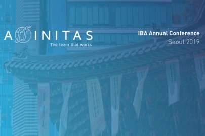 Affinitas delegation to participate in 2019 IBA Annual Conference in Seoul